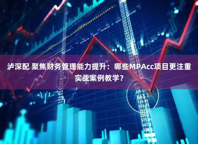 泸深配 聚焦财务管理能力提升：哪些MPAcc项目更注重实战案例教学？